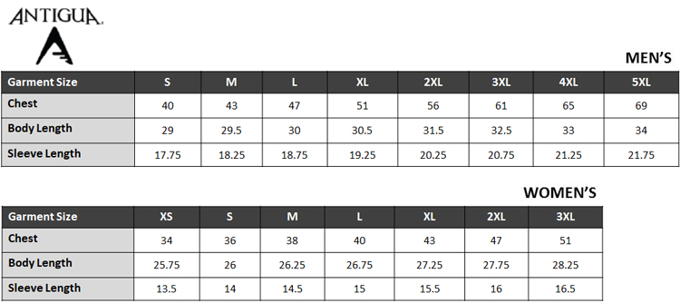 Sizing Chart