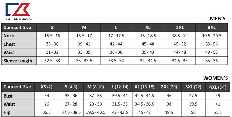 Sizing Chart