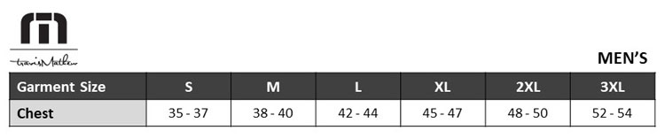 Sizing Chart